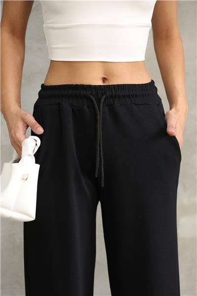 Kadın Geniş Pantolon Modal Kumaş Soft Touche Eşofman