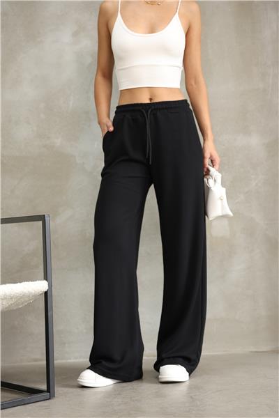 Kadın Geniş Pantolon Modal Kumaş Soft Touche Eşofman
