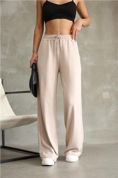 Kadın Geniş Pantolon Modal Kumaş Soft Touche Eşofman