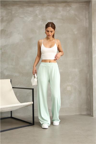 Kadın Geniş Pantolon Modal Kumaş Soft Touche Eşofman