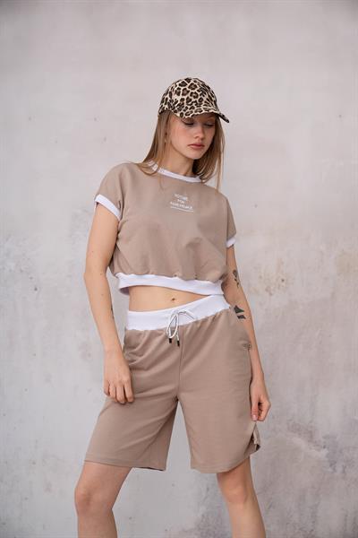 KADIN SPOR İKİLİ ŞORTLU TAKIM 25067