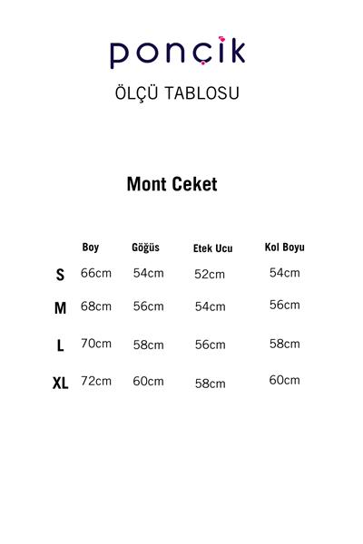 Kadın Yandan Cepli Çıtçıtlı Kuzu Kumaş Peluş Astarsız Mont Ceket Gri