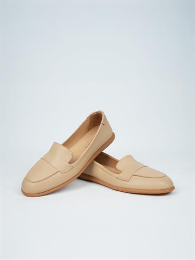 ALBİNİ 203Y LOAFER DERİ KADIN BABET AYAKKABI