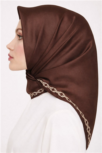 Armine E24YA9154D03 Kadın Dj Saf İpek Eşarp