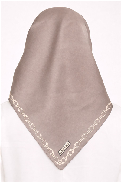 Armine E24YA9154D04 Kadın Dj Saf İpek Eşarp