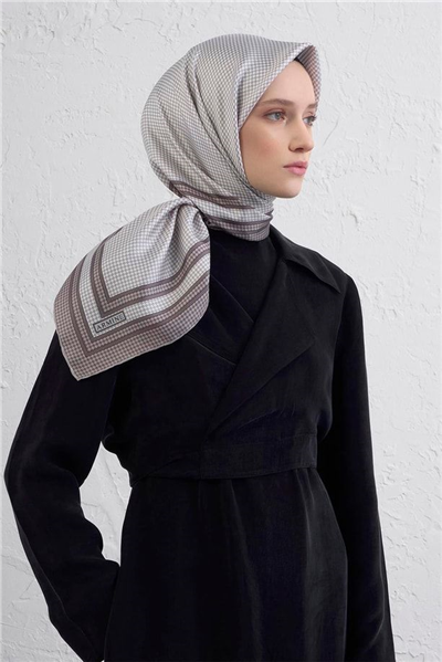 Armine E25KA9404D01 Kadın Dj Saf İpek Eşarp