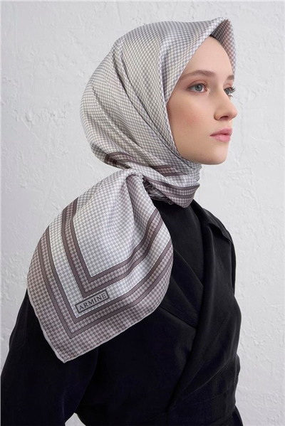 Armine E25KA9404D01 Kadın Dj Saf İpek Eşarp