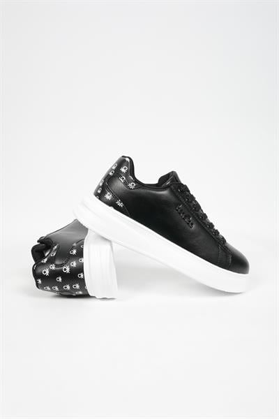 Benetton 12098 Kadın Deri Sneaker Ayakkabı