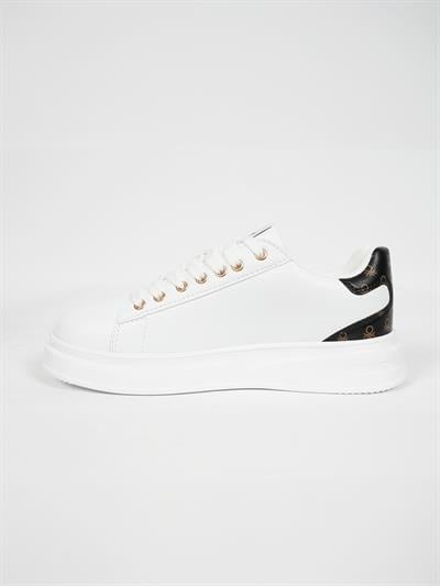 Benetton 12098 Kadın Deri Sneaker Ayakkabı
