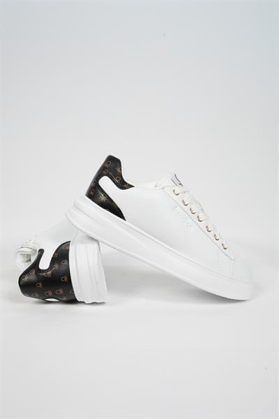Benetton 12098 Kadın Deri Sneaker Ayakkabı