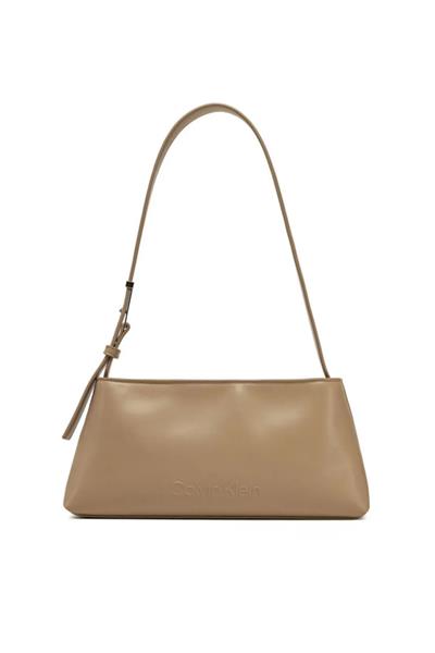 Calvin Klein 12550 Kadın Embossed Logo Shoulder Bag