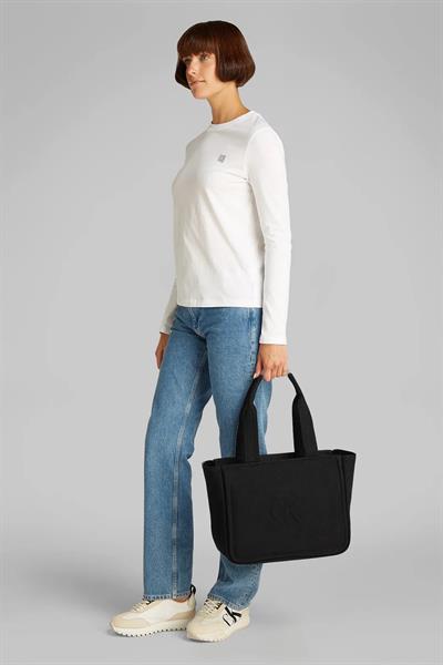 Calvin Kleın 3098 Kadın Summer Canvas Tote Omuz Çantası