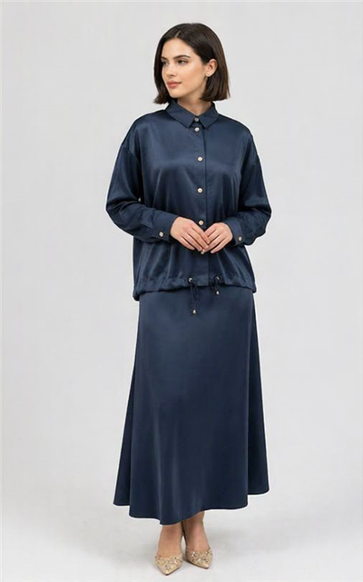 Ghisa 3610C3384 Kadın Beli Lastikli Ceket