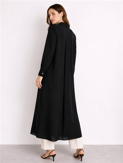 Ghisa 3610F7332 Kadın Düz Ferace