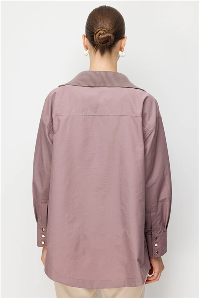 Ghisa 3610T4331 Kadın Kruvaze Yaka Tunik