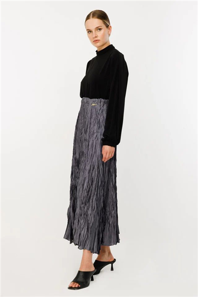 Ghisa 3611E5310 Kadın Pilise Görünümlü Etek