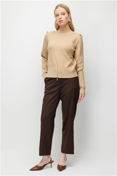 Ghisa 3620T4863 Kadın Düz Tunik