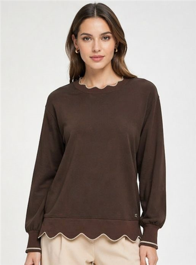 Ghisa 3630T4304 Kadın Bisiklet Yaka Tunik
