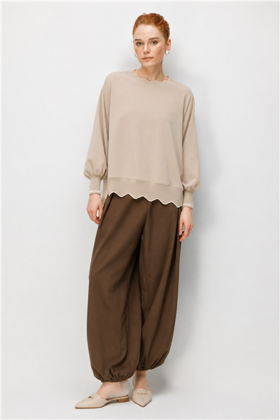 Ghisa 3630T4304 Kadın Bisiklet Yaka Tunik