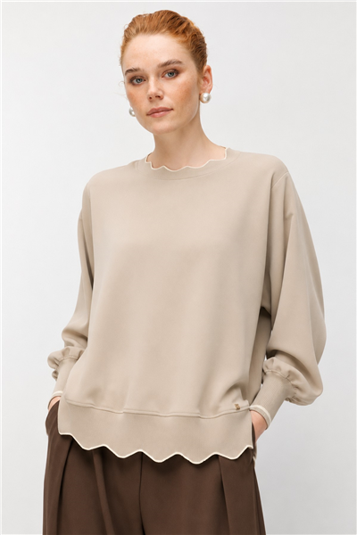 Ghisa 3630T4304 Kadın Bisiklet Yaka Tunik