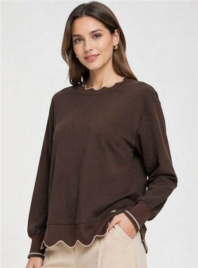 Ghisa 3630T4304 Kadın Bisiklet Yaka Tunik