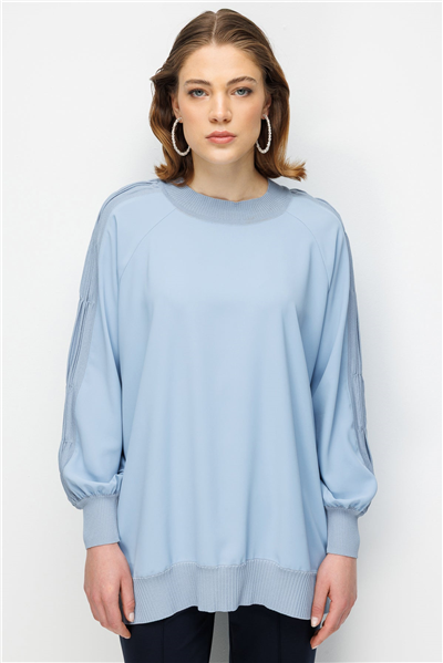 Ghisa 3630T4321 Kadın Mavi Tunik
