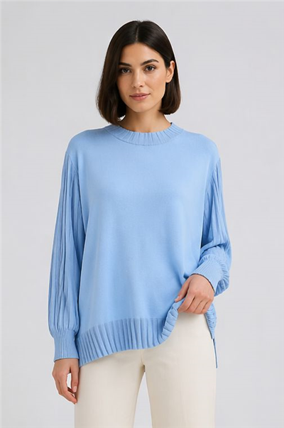 Ghisa 3630T4421 Kadın Kolu Çizgili Tunik