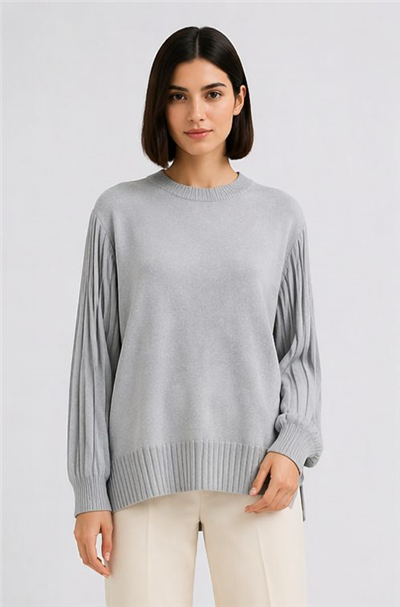 Ghisa 3630T4421 Kadın Kolu Çizgili Tunik