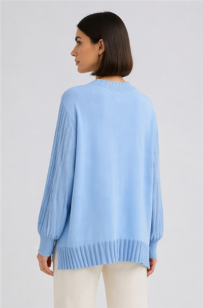 Ghisa 3630T4421 Kadın Kolu Çizgili Tunik
