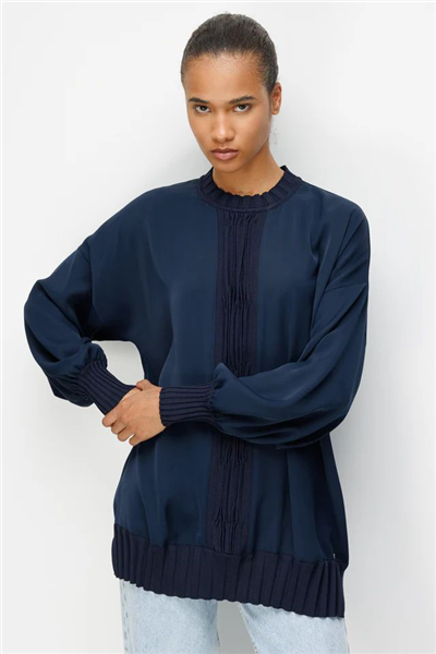 Ghisa 3630T4422 Kadın Önü Detaylı Tunik