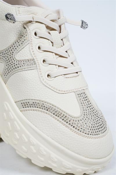 Guja 25K305 Kadın Taş İşlemeli Sneaker Ayakkabı