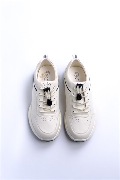 GUJA 26Y292 Kadın Ortopedik Taban Deri Ayakkabı