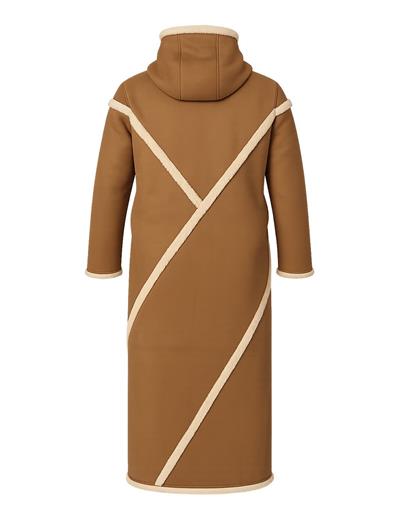 Kayra KA-A25-27032 Kadın Çift Taraflı İçi Yünlü Mont