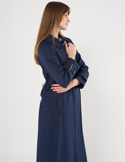 Kayra KA-b25-25008 Kadın Uzun Pardüse Yelek