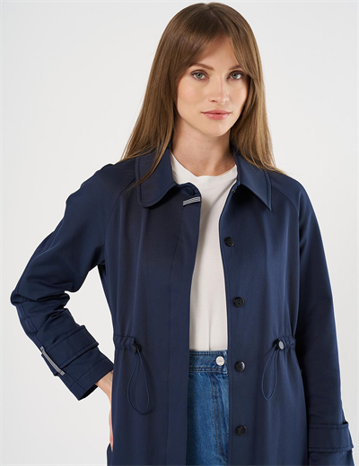 Kayra KA-b25-25008 Kadın Uzun Pardüse Yelek