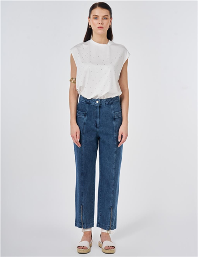 Kayra KA-B26-19046 Kadın Denim Pantolon