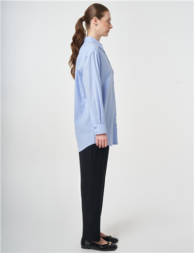 Kayra KA-B26-21121 Kadın Düz Tunik