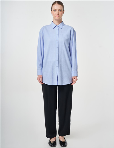 Kayra KA-B26-21121 Kadın Düz Tunik
