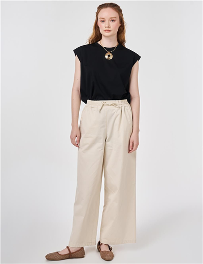 Kayra KY-B26-79015 Kadın Bol Paça Pantolon