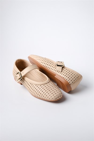 Kuum London K177-126 Kadın Hakiki Deri Günlük Babet Ayakkabı