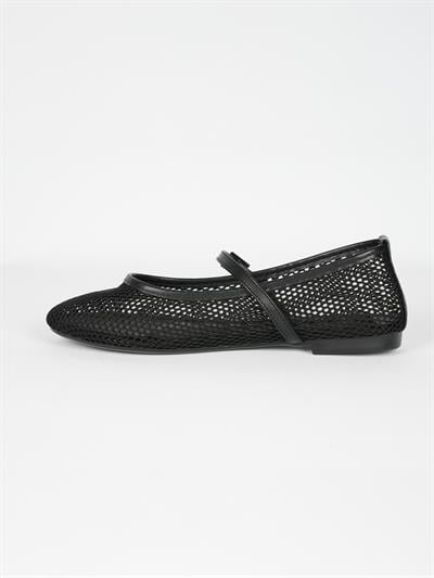 KUUM LONDON K25H03 FİLELİ KADIN BABET AYAKKABI