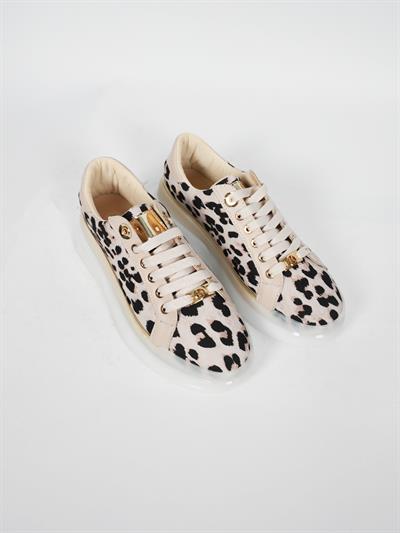 Kuum London K732510 Kadın Leopar Desenli Günlük Ayakkabı