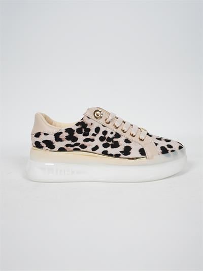 Kuum London K732510 Kadın Leopar Desenli Günlük Ayakkabı