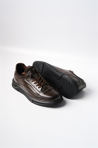 Marcomen 23096 Erkek Hakiki Deri Sneaker Ayakkabı
