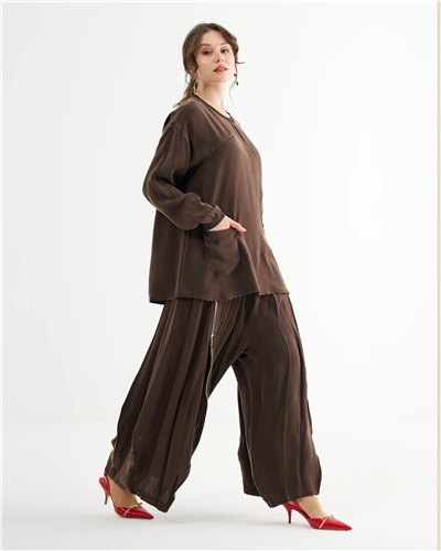 Misswhence 39004 Kadın Düz Takım