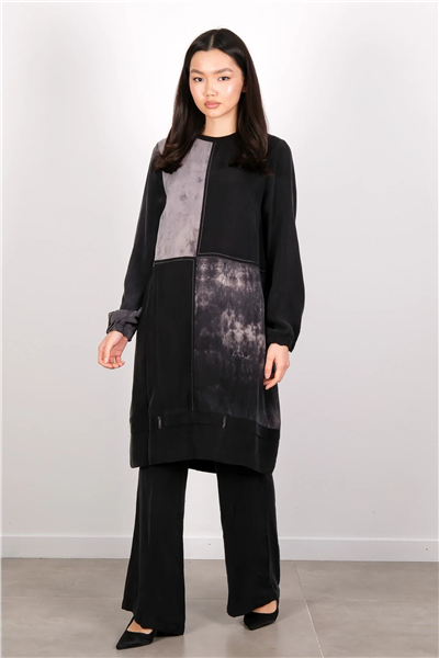 Misswhence 39005 Kadın Düz Tunik