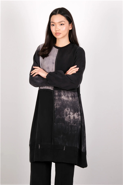 Misswhence 39005 Kadın Düz Tunik