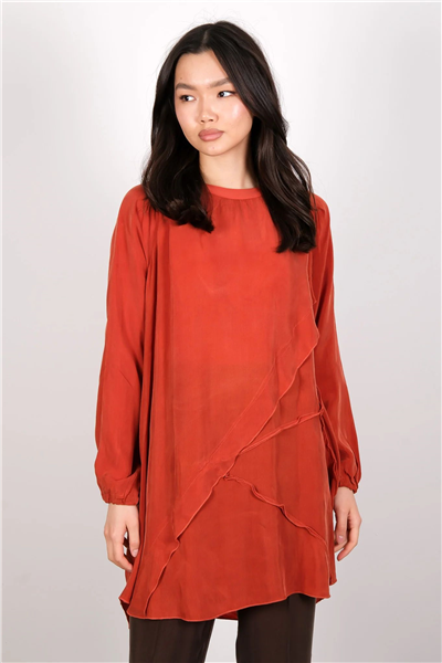 Misswhence 39017 Kadın Desenli Tunik