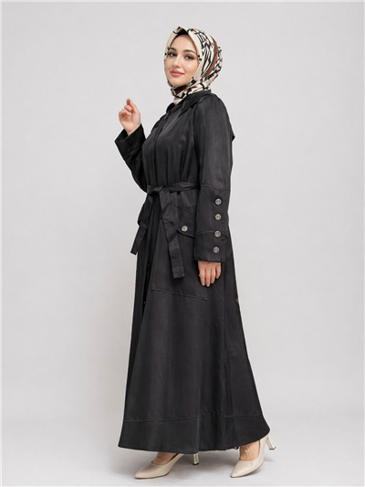 Misswhence 39504 Kadın Düz Pardesü