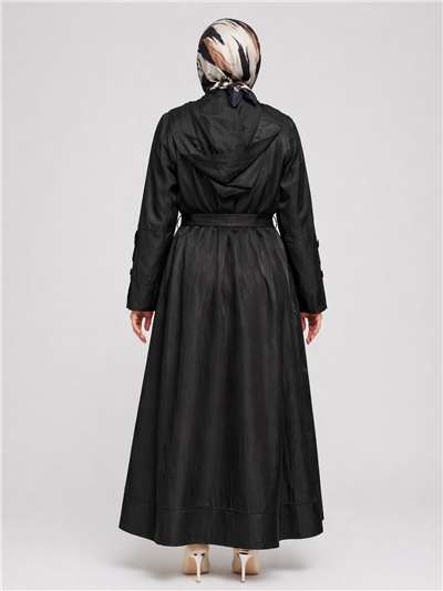 Misswhence 39504 Kadın Düz Pardesü